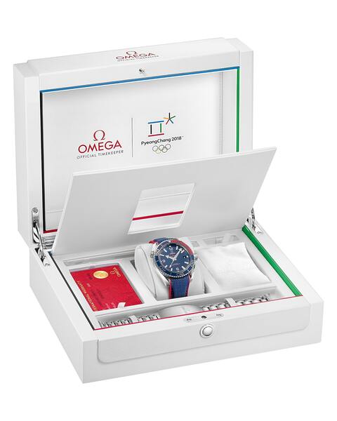 Omega Seamaster Planet Ocean 600M Pyeongchang 2018 Limited Edition 522.32.44.21.03.001 Omega Seamaster Planet Ocean 600M Pyeongchang 2018 Limited Edition 522.32.44.21.03.001