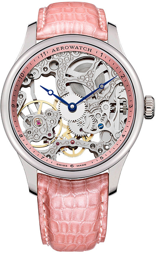 Швейцарские часы Aerowatch Ladies Skeleton 57981 AA14
