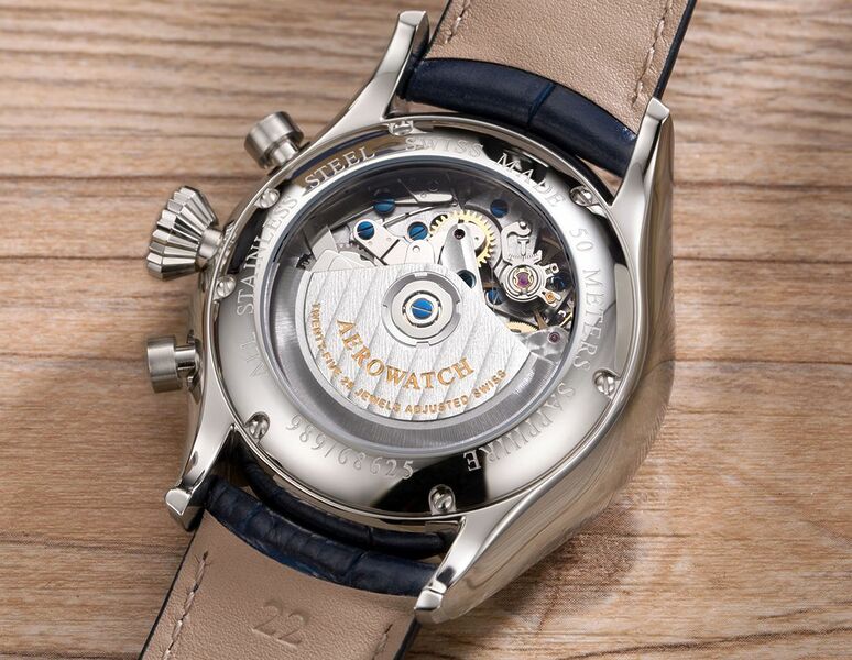 Aerowatch Les Grandes Classiques Chrono Day-Date 61989 AA01