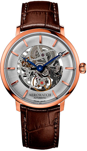 Швейцарские часы Aerowatch Heritage Slim Automatic SQ 67975 RO01 SQ