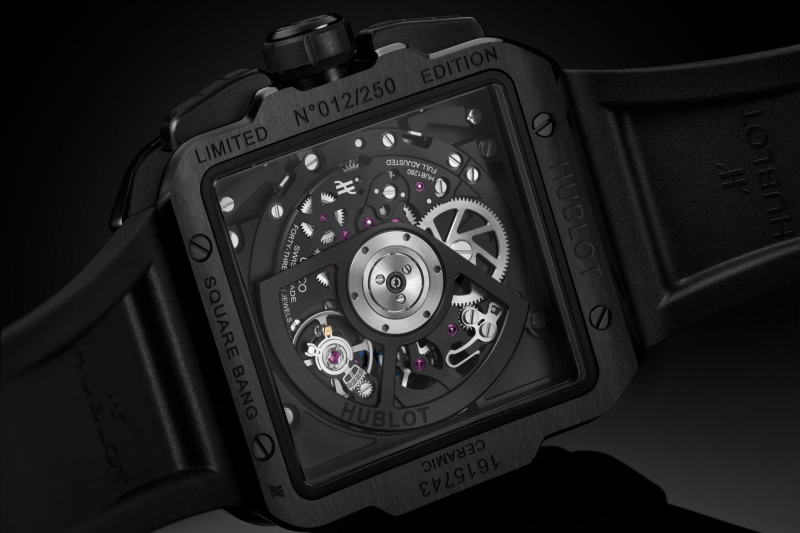 Hublot Square Bang Unico All Black 821.CX.0140.RX Hublot Square Bang Unico All Black 821.CX.0140.RX