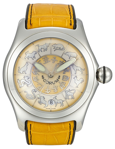 Corum Bubble Special Edition Year 2002 Yellow Zodiac 82.150.20