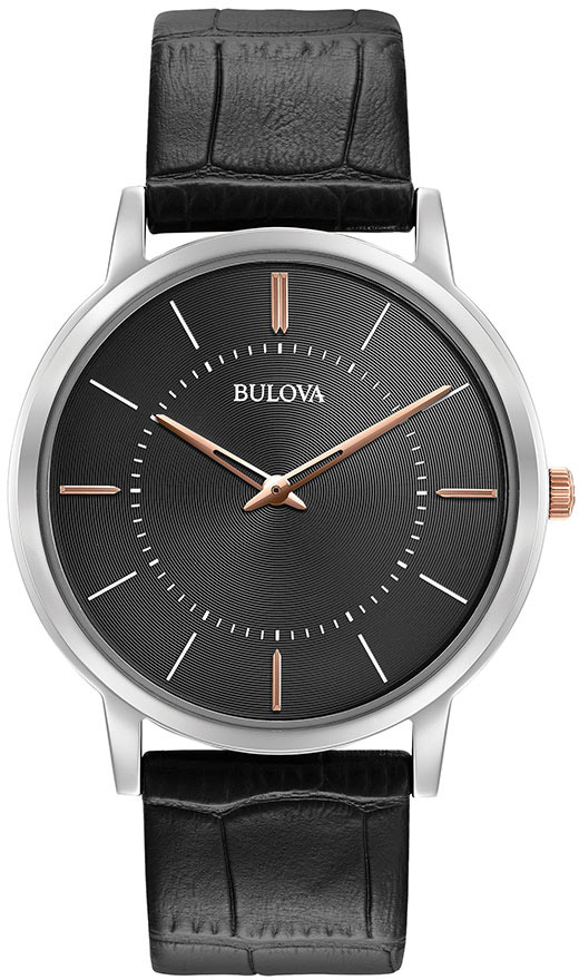 ブローバ Bulova 自動巻き腕時計 ブラック 98A167 | ヤマダウェブコム