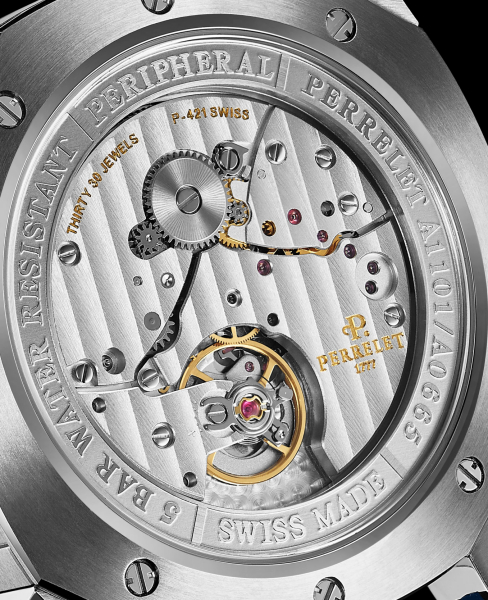 Perrelet LAB Peripheral Dual Time Big Date A1101/D Perrelet LAB Peripheral Dual Time Big Date A1101/D