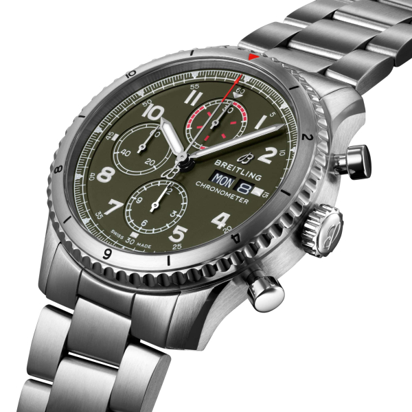 Breitling Aviator 8 Chronograph 43 Curtiss Warhawk A133161A1L1A1 Breitling Aviator 8 Chronograph 43 Curtiss Warhawk A133161A1L1A1