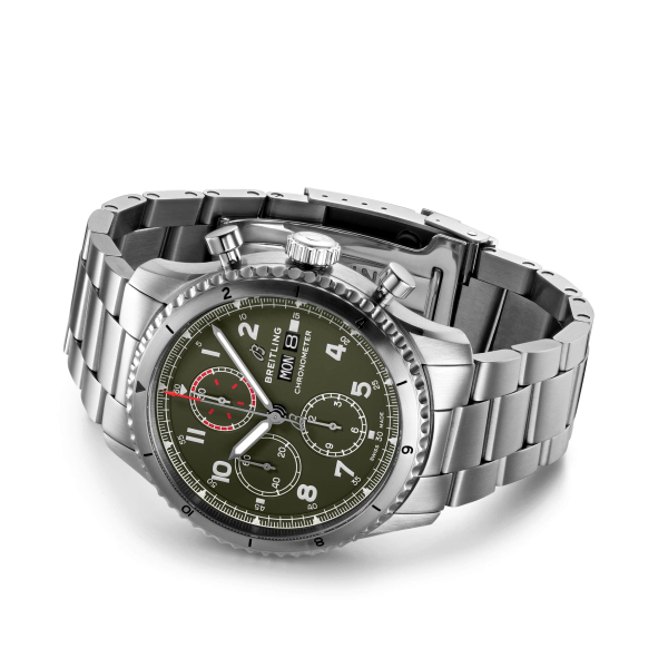 Breitling Aviator 8 Chronograph 43 Curtiss Warhawk A133161A1L1A1 Breitling Aviator 8 Chronograph 43 Curtiss Warhawk A133161A1L1A1
