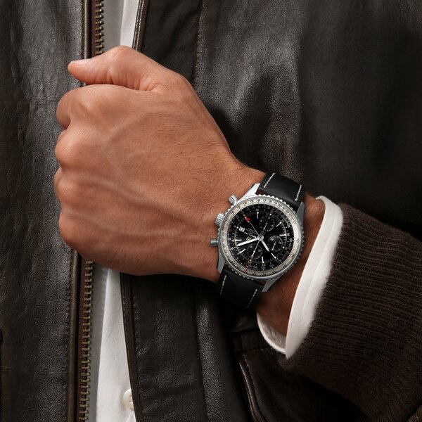 Breitling Navitimer Chronograph GMT 46 A24322121B2P1