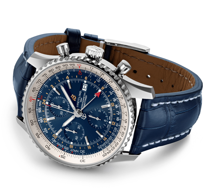 Breitling Navitimer Chronograph GMT 46 A24322121C2P1 Breitling Navitimer Chronograph GMT 46 A24322121C2P1