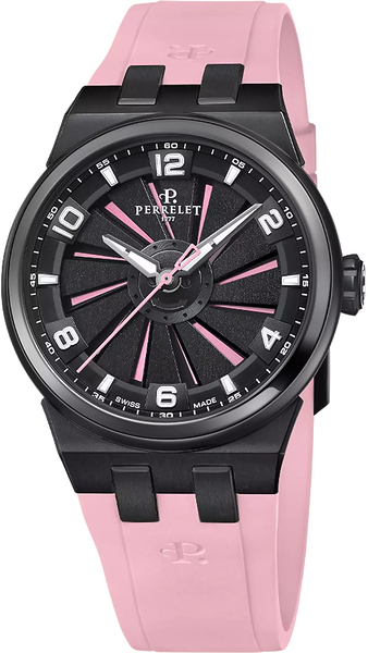 Perrelet Turbine Titanium Pink Flamingo A4067/8 Perrelet Turbine Titanium Pink Flamingo A4067/8
