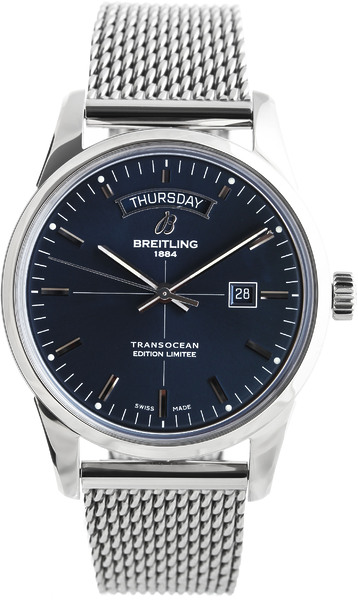 Breitling Transocean Day & Date A453109T/C921/154A Breitling Transocean Day & Date A453109T/C921/154A