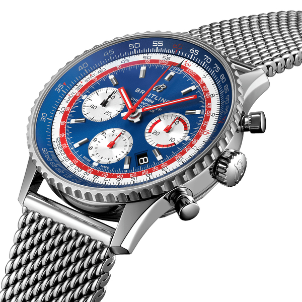 Breitling Navitimer B01 Chronograph 43 Pan Am AB01212B1C1A1 Breitling Navitimer B01 Chronograph 43 Pan Am AB01212B1C1A1