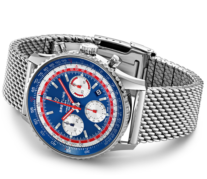 Breitling Navitimer B01 Chronograph 43 Pan Am AB01212B1C1A1 Breitling Navitimer B01 Chronograph 43 Pan Am AB01212B1C1A1