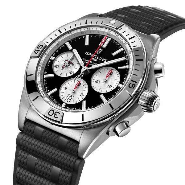 Breitling Chronomat B01 42 NFL Atlanta Falcons Edition AB01342B1B3S1 Breitling Chronomat B01 42 NFL Atlanta Falcons Edition AB01342B1B3S1