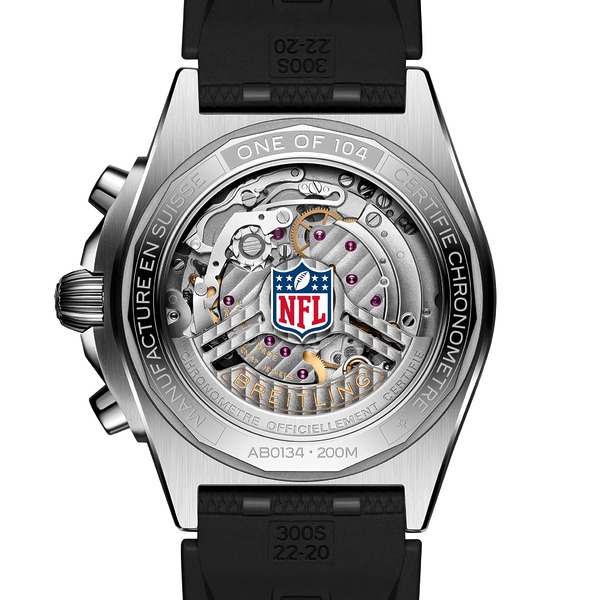 Breitling Chronomat B01 42 NFL Atlanta Falcons Edition AB01342B1B3S1 Breitling Chronomat B01 42 NFL Atlanta Falcons Edition AB01342B1B3S1