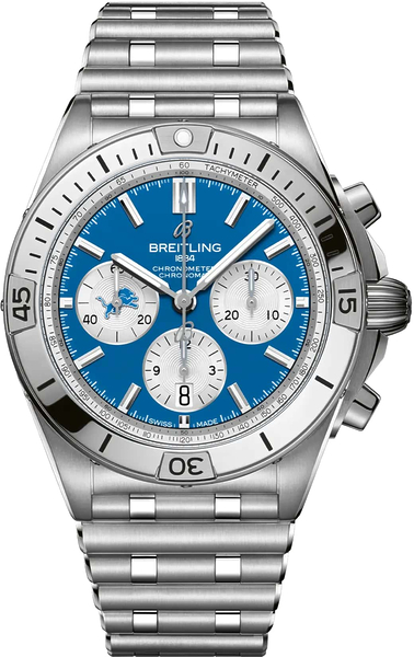 Breitling Chronomat B01 42 NFL Detroit Lions Edition AB01342B1CCA1 Breitling Chronomat B01 42 NFL Detroit Lions Edition AB01342B1CCA1