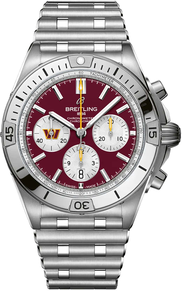 Breitling Chronomat B01 42 NFL Washington Commanders Edition AB01342B1K3A1 Breitling Chronomat B01 42 NFL Washington Commanders Edition AB01342B1K3A1