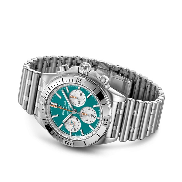 Breitling Chronomat B01 42 NFL Miami Dolphins Edition AB01342B1L2A1 Breitling Chronomat B01 42 NFL Miami Dolphins Edition AB01342B1L2A1