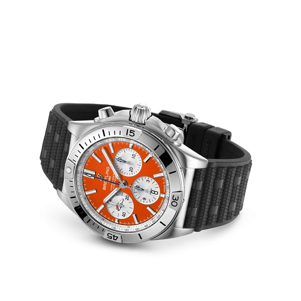 Breitling Chronomat B01 42 NFL Denver Broncos Edition AB01342B1O2S1 Breitling Chronomat B01 42 NFL Denver Broncos Edition AB01342B1O2S1