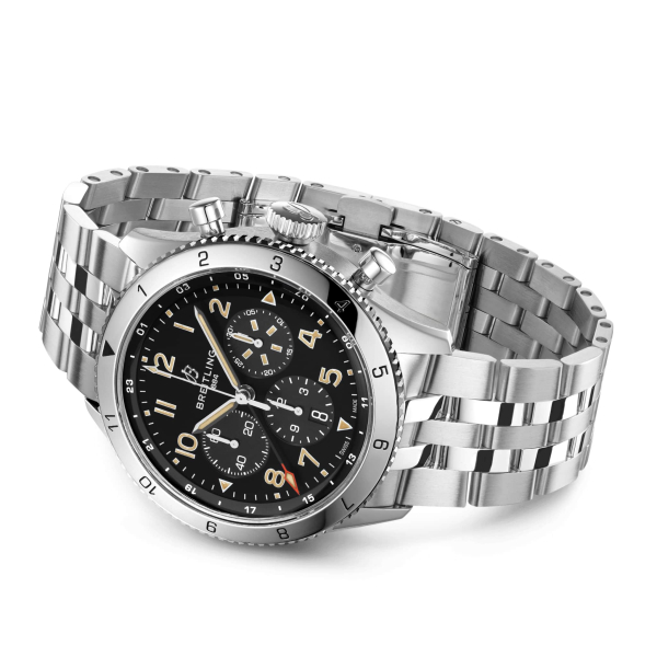 Breitling Super AVI B04 Chronograph GMT 46 P-51 Mustang AB04453A1B1A1 Breitling Super AVI B04 Chronograph GMT 46 P-51 Mustang AB04453A1B1A1