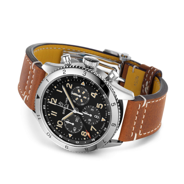 Breitling Super AVI B04 Chronograph GMT 46 P-51 Mustang AB04453A1B1X1 Breitling Super AVI B04 Chronograph GMT 46 P-51 Mustang AB04453A1B1X1