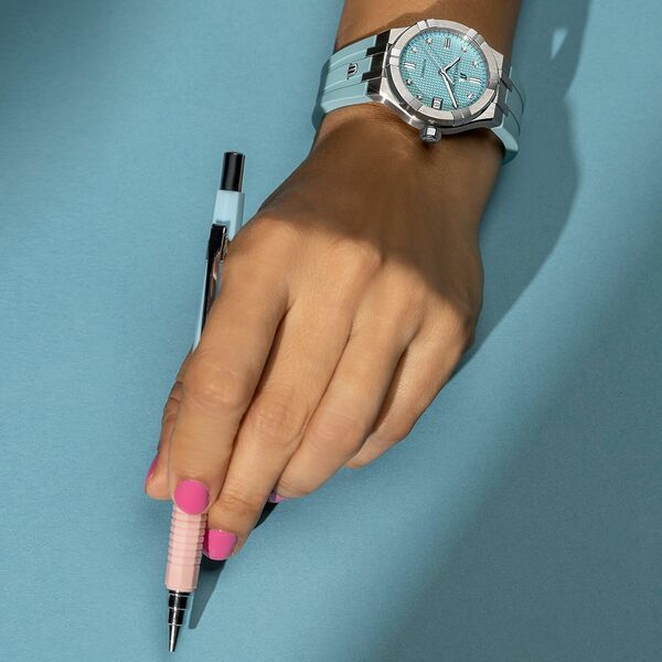 Maurice Lacroix Aikon Automatic Limited Summer Edition AI6006-SS00F-451-C Maurice Lacroix Aikon Automatic Limited Summer Edition AI6006-SS00F-451-C