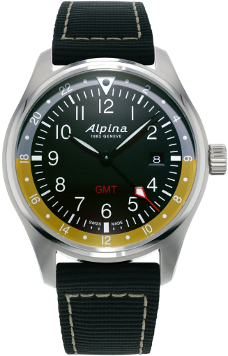 Alpina Startimer Pilot Quartz GMT AL-247BBG4S6