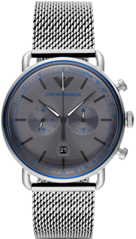 emporio armani aviator watch
