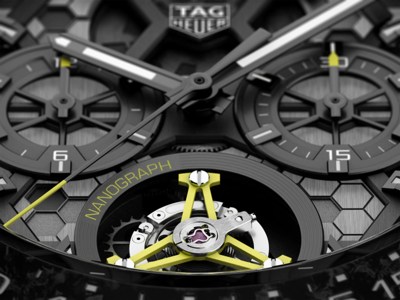 TAG Heuer Carrera Calibre Heuer 02T Nanograph CAR5A8K.FT6172