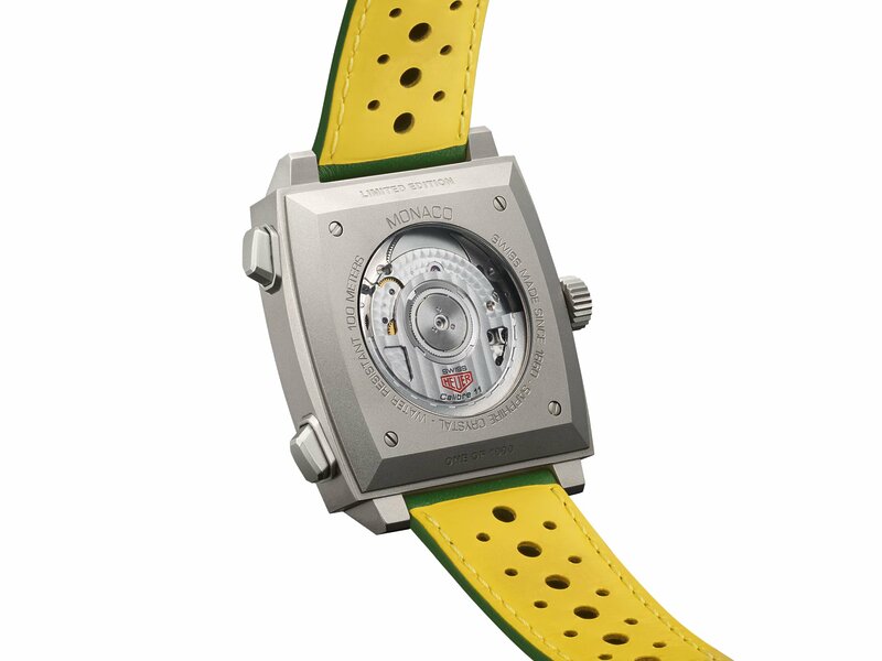 TAG Heuer Monaco Chronograph Racing Green CAW218E.FC6565