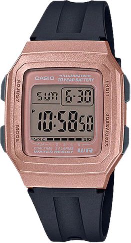 Японские часы Casio Collection F-201WAM-5AVEF, купить оригинал