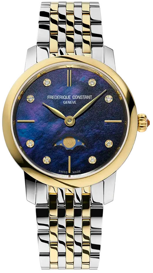 Frederique constant slimline blue hotsell