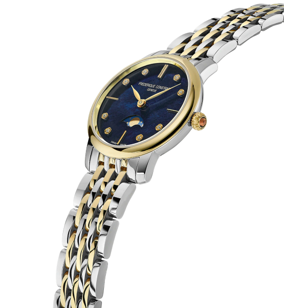 Frederique Constant Classics Slimline Ladies Moonphase FC-206MPND1S3B