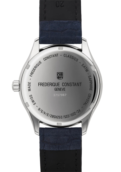 Frederique Constant Classics Quartz GMT FC-252NS5B6