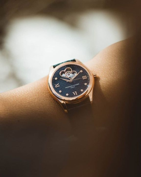 Frederique Constant Ladies Automatic Double Heart Beat  FC-310NDHB3B4