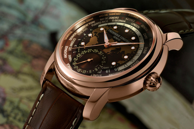 Frederique Constant Worldtimer FC-718BRWM4H4