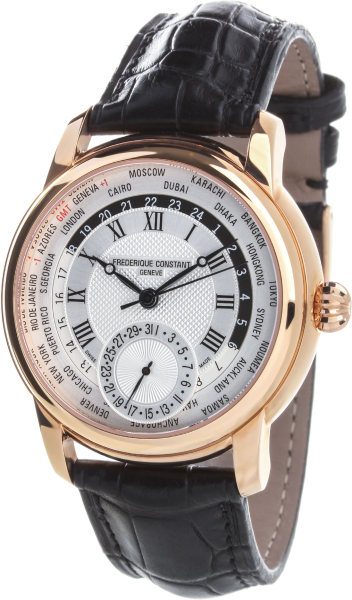 Frederique Constant Manufacture Worldtimer FC-718MC4H4 Frederique Constant Manufacture Worldtimer FC-718MC4H4