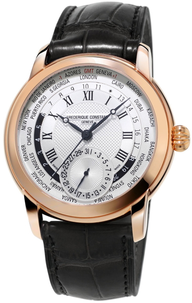 Frederique Constant Manufacture Worldtimer FC-718MC4H4 Frederique Constant Manufacture Worldtimer FC-718MC4H4