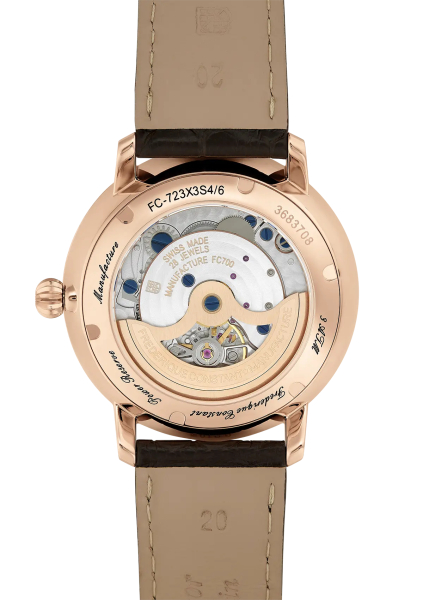 Frederique Constant Slimline Power Reserve Manufacture FC-723WR3S4 Frederique Constant Slimline Power Reserve Manufacture FC-723WR3S4