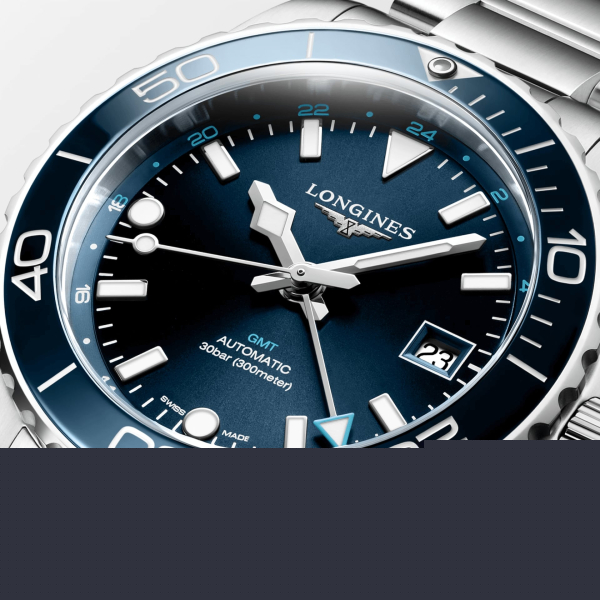 Longines Hydroconquest GMT L3.790.4.96.6 Longines Hydroconquest GMT L3.790.4.96.6