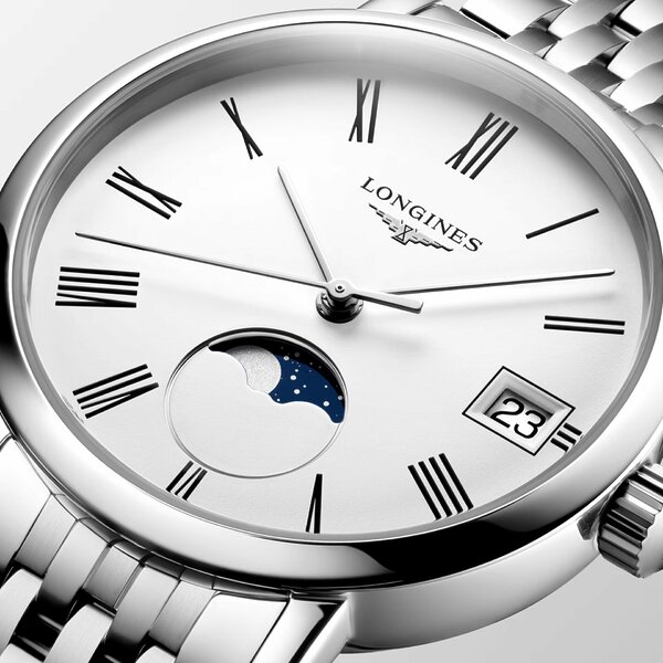 Longines Elegant Moonphase L4.330.4.11.6 Longines Elegant Moonphase L4.330.4.11.6