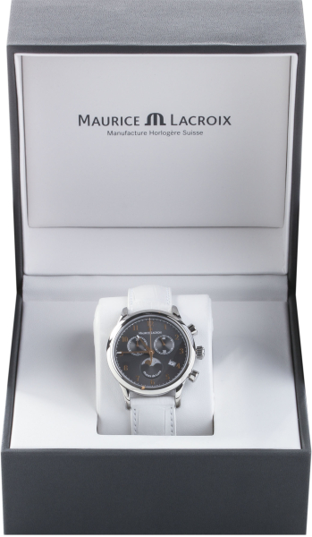 Maurice Lacroix Les Classiques Phase De Lune Chronographe LC1087-SS001-821-1
