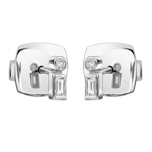 Серьги Cassiopea Азбука Морзе буква А м33951-001А