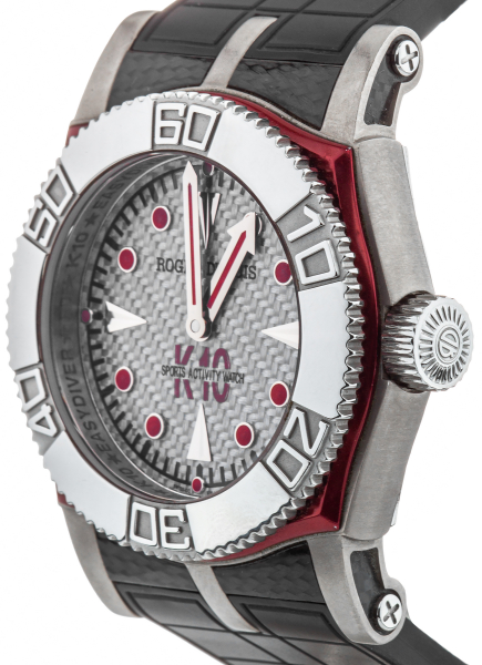 Roger Dubuis Easy Diver K-10 Titanium Carbon Dial