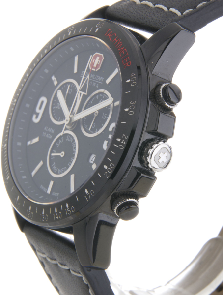 Hanowa Swiss Military Revenge Alarm SM12118XSBBK.H02S