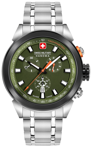 Hanowa Swiss Military Mission Platoon Chrono Night Vision SMWGI2100271