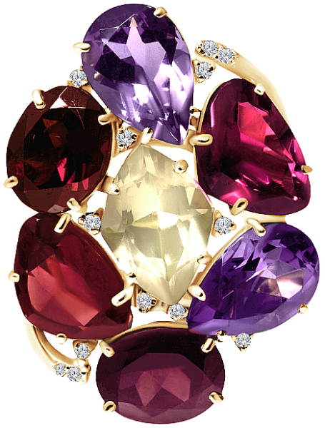 Кольцо Vianna Brasil Y1160PHQ.R2