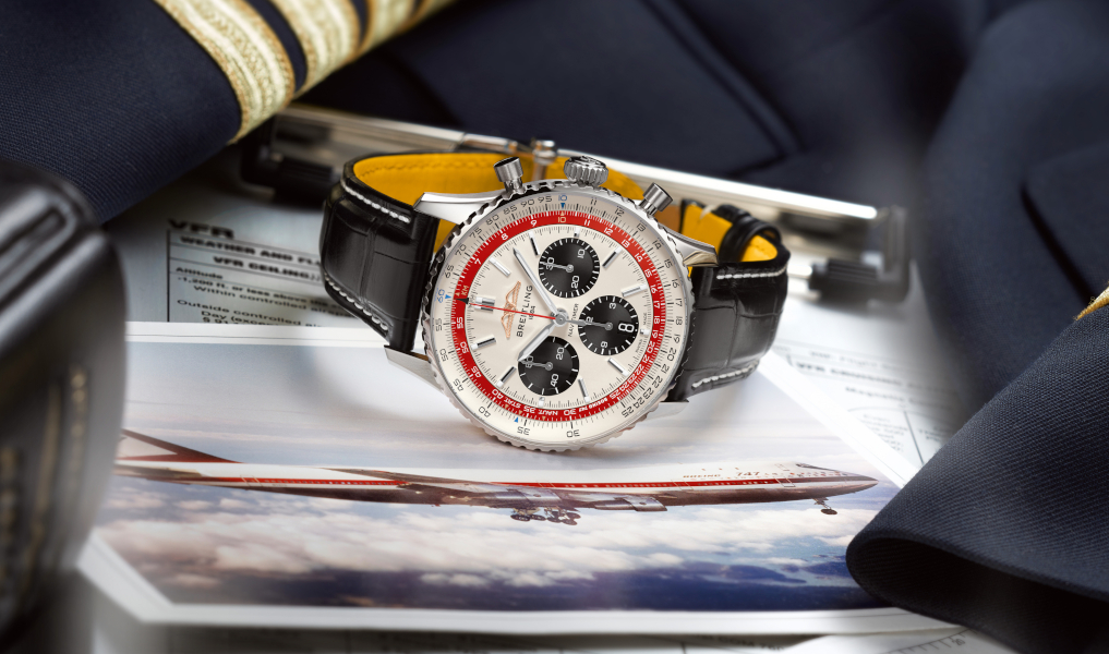 Новые часы Breitling Navitimer B01 Chronograph 43 Boeing 747