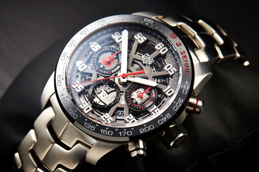 Часы TAG Heuer Carrera Caliber Heuer 02 Ayrton Senna Special Edition