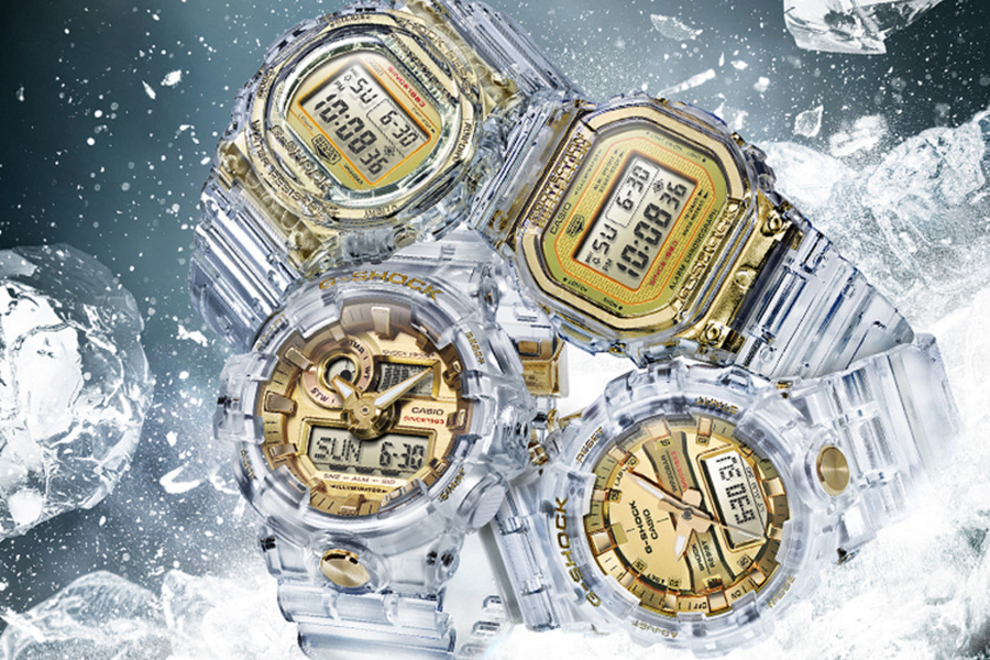 Новые часы Casio G-Shock Glacier к 35-летию