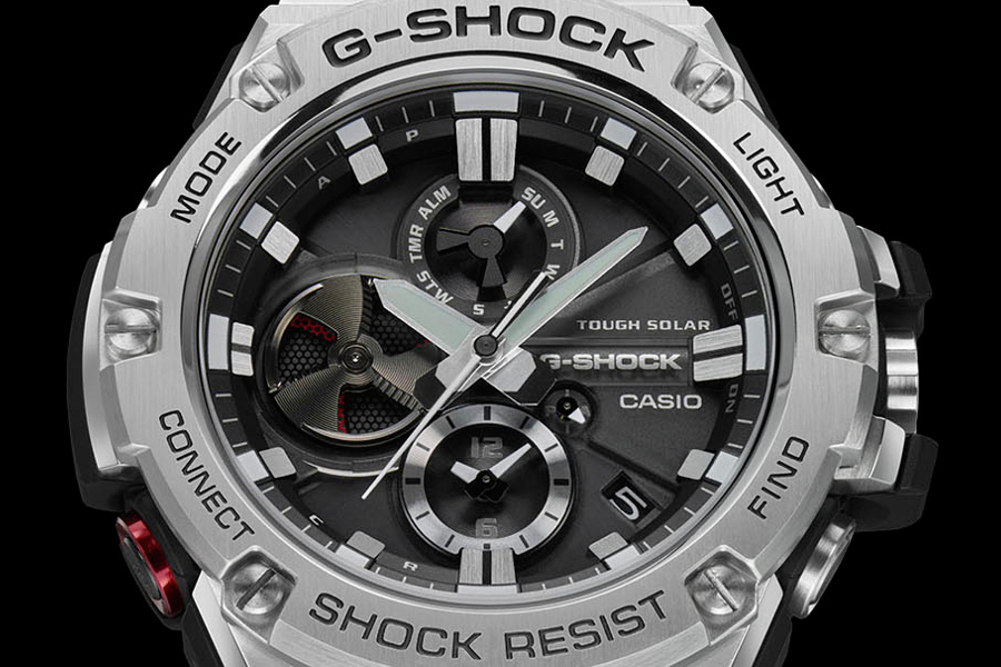 Японские часы Casio G-shock G-Steel GST-B100D-1A